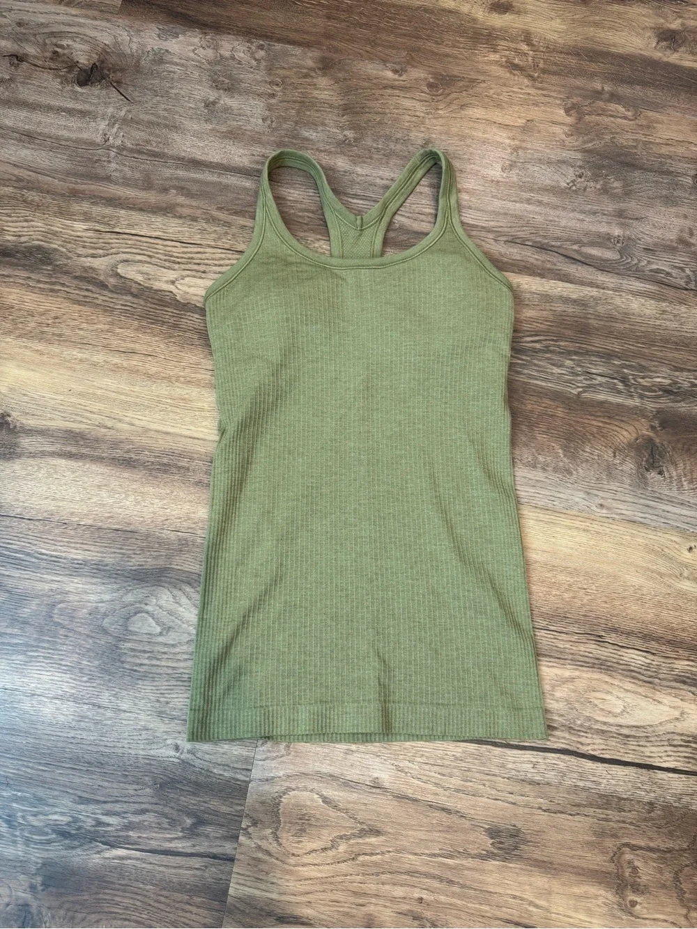 Lululemon Ebb To Street Tank *Light Support For B/C Cup Willow Green Size 4